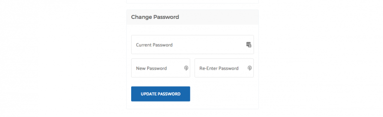How to change password on the Showmax website