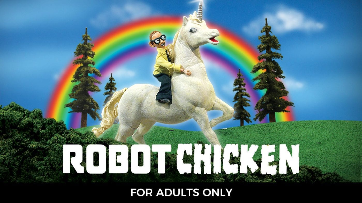 Robot Chicken is on Showmax