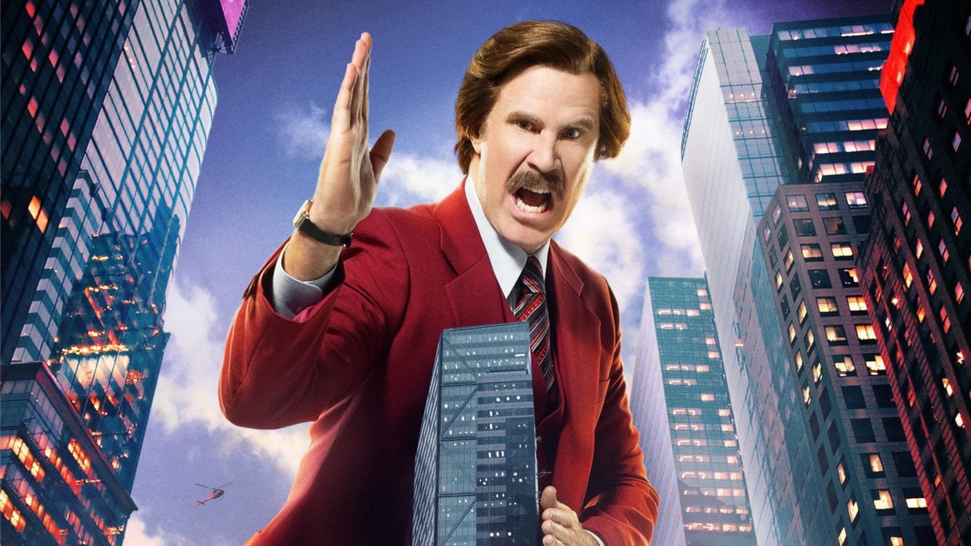 Anchorman 2 is on Showmax