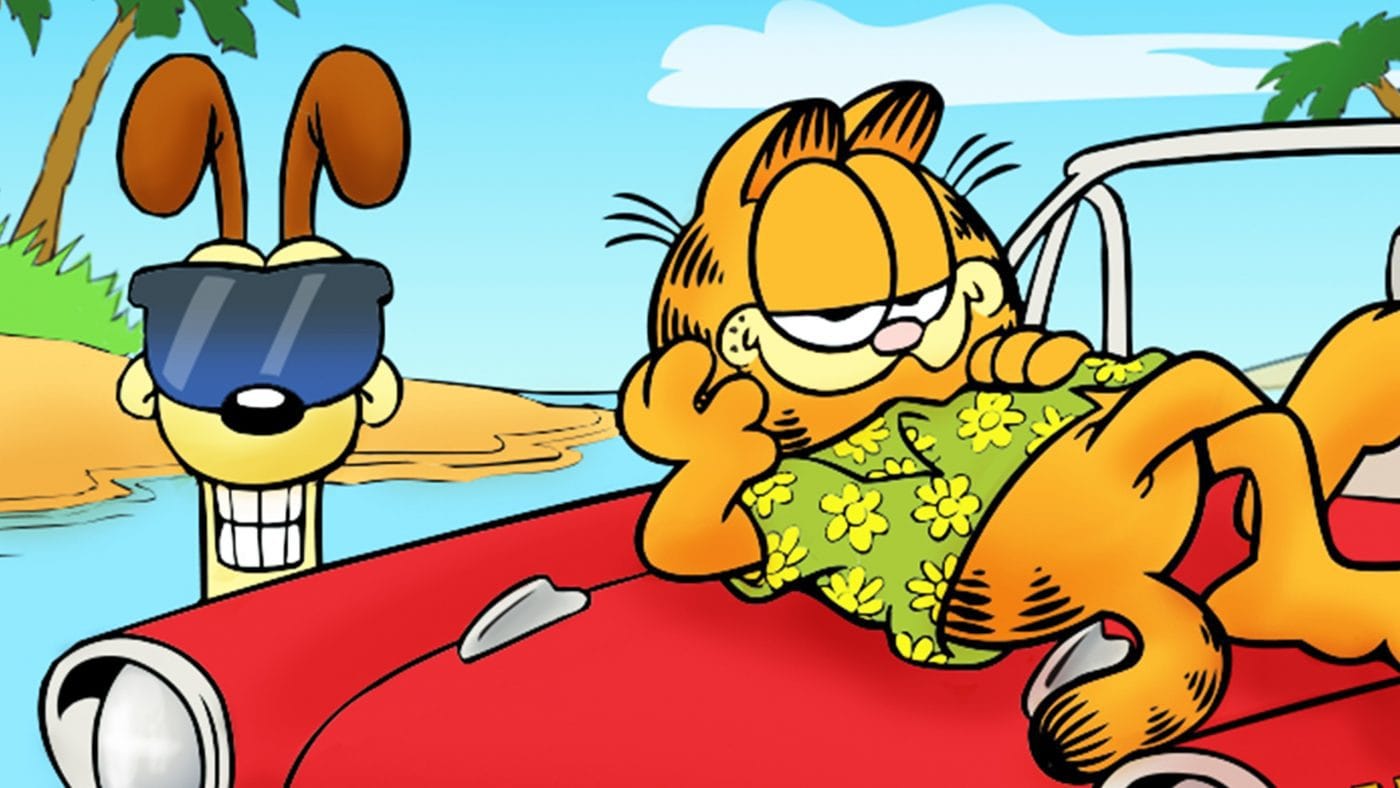 Garfield in Paradise is on Showmax