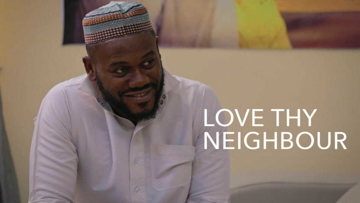 love thy neighbour poster nigerian movie on Showmax
