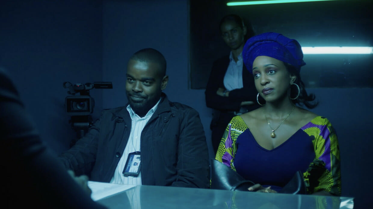 Angie Mwandanda is Mrs Bandele in episode 5 of Crime and Justice