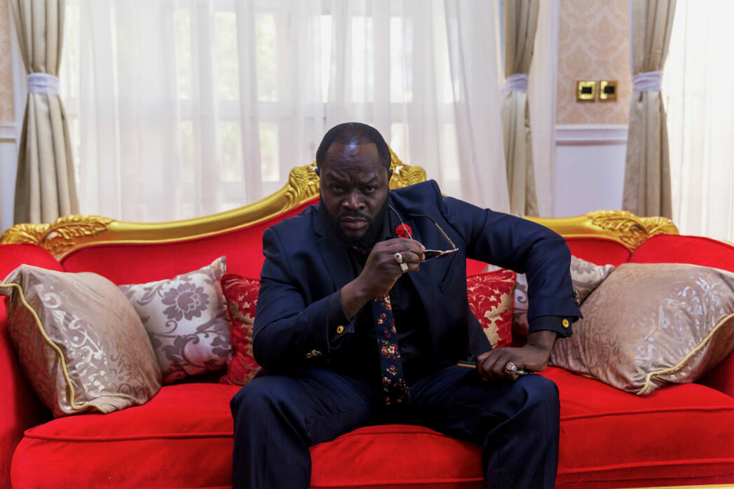 Godfrey Odhiambo as cartel leader Crime and Justice Showmax