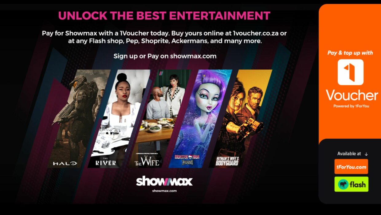 How to use your 1Voucher to get Showmax