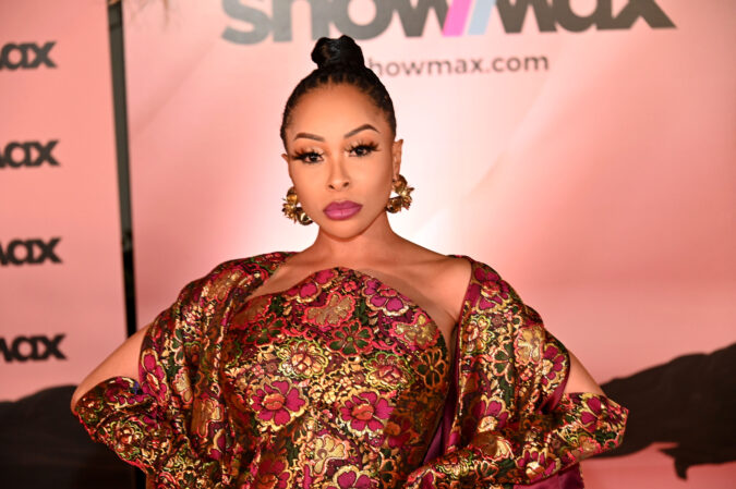 Khanyi Mbau is back front and centre on the Comedy Central Roast stage