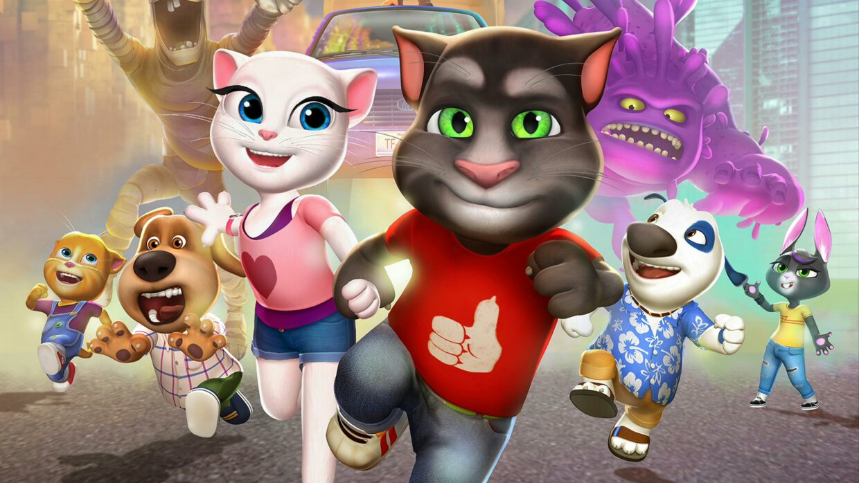 Talking Tom and Friends is streaming on Showmax 