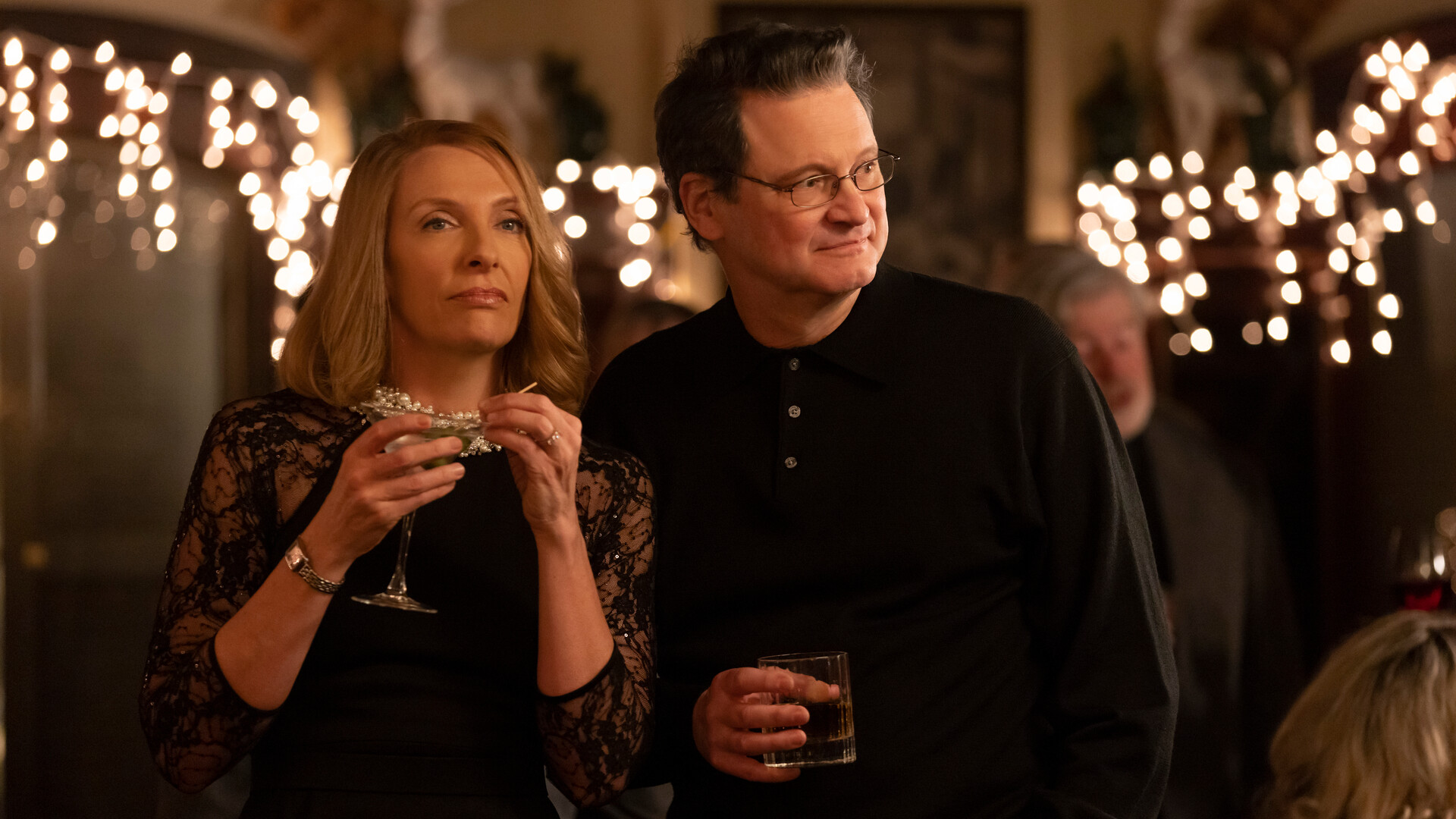 Toni Collette and Colin Firth star in The Staircase