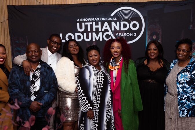 The Simelane family at the launch of Uthando Lodumo S2