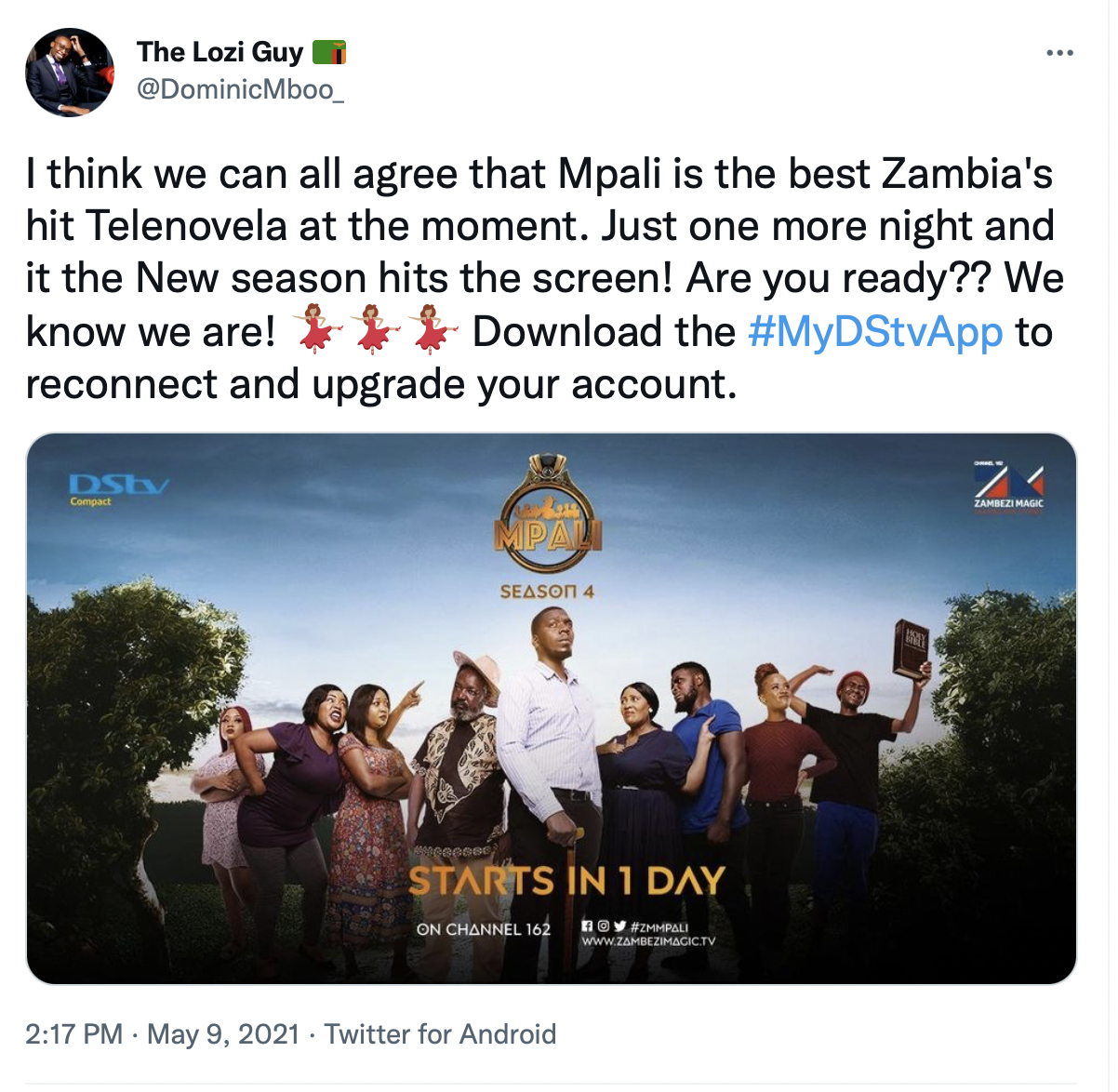 5 reasons to stream the Zambian telenovela Mpali on Showmax