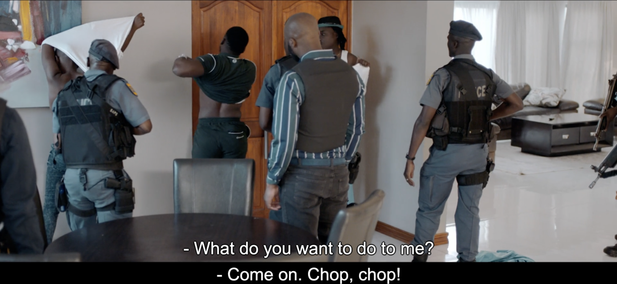 Zulus are asked to take their clothes off in episode 3 of The Wife S3 only on Showmax