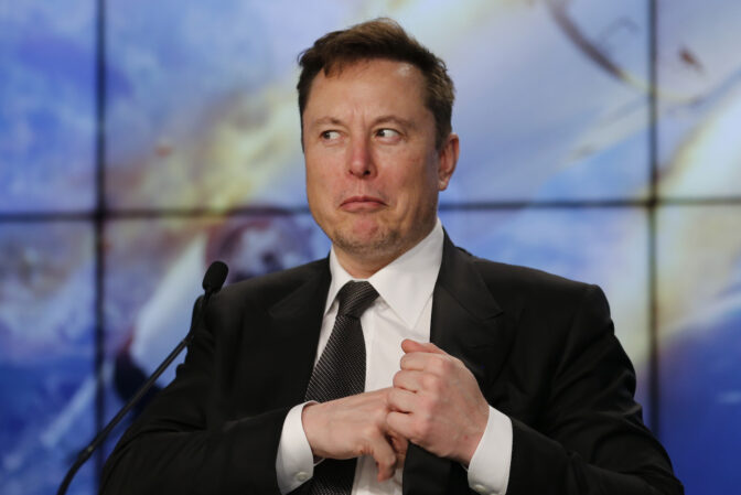 Elon Musk in The Elon Musk Show on Showmax