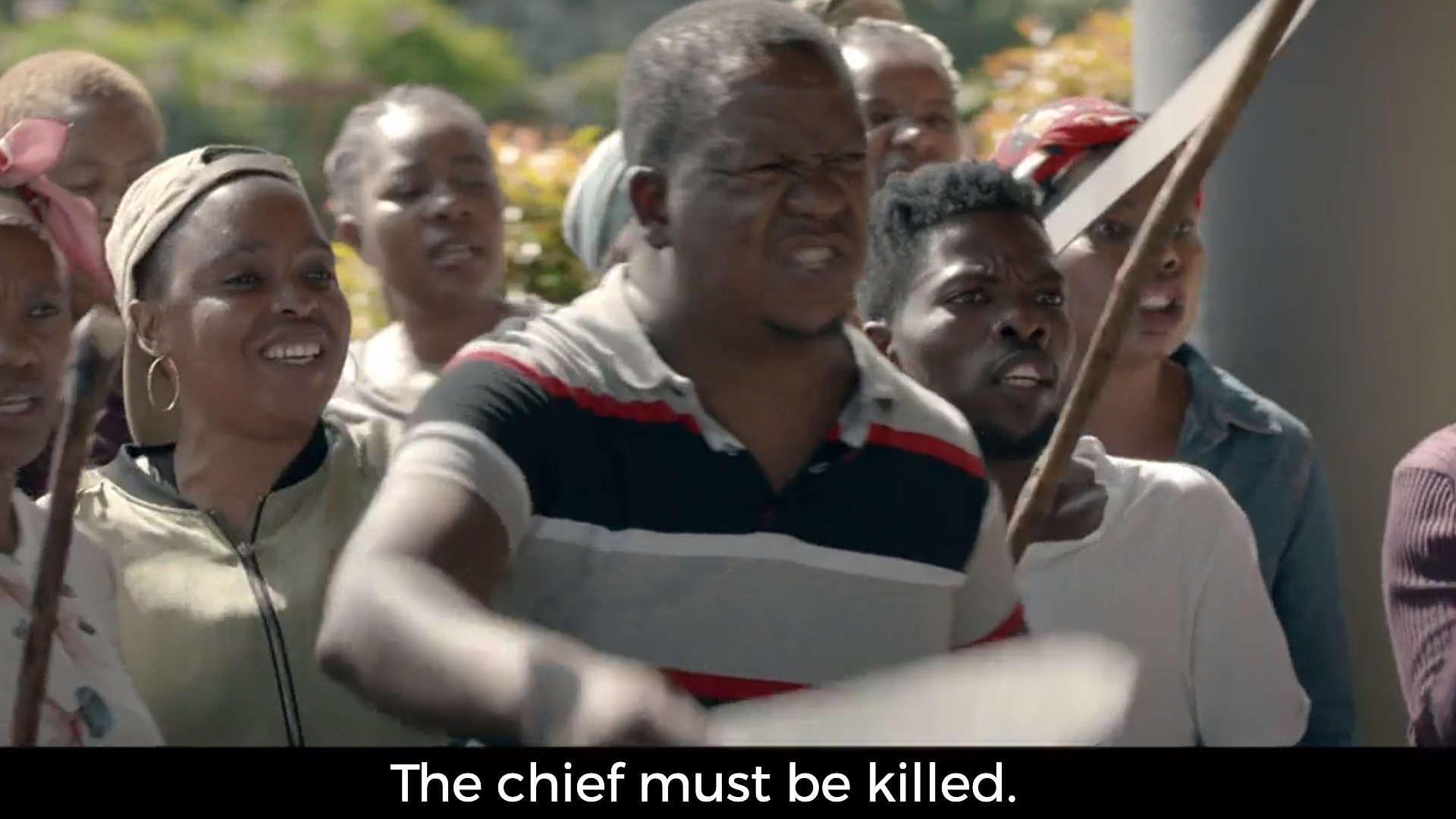 The community wants to kill chief Kgosi in The Wife S3