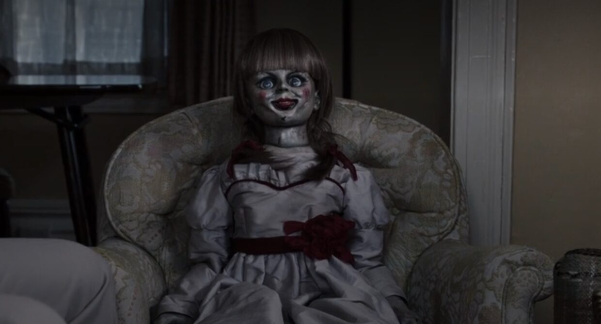 Annabelle, the creepy doll from The Conjuring on Showmax