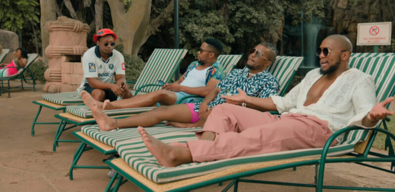 The gents in Sun City on episode 3 of Adulting