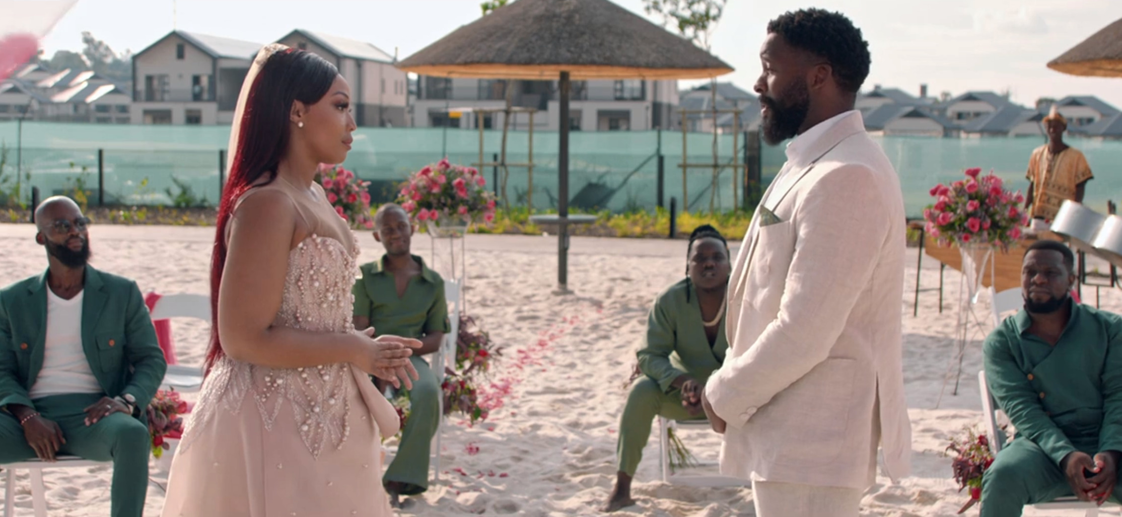 Qhawe and Naledi get married in The Wife Season 3 finale now streaming on Showmax