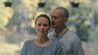 Elma Postma as Melissa and Chris Chameleon as Melchior in Horisonne on Showmax