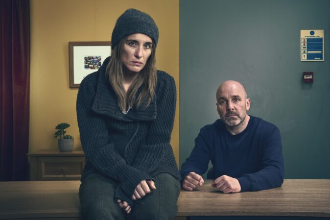 Vicky McClure as Stella Tomlinson and Johnny Harris as Charles Stone in Without Sin on Showmax