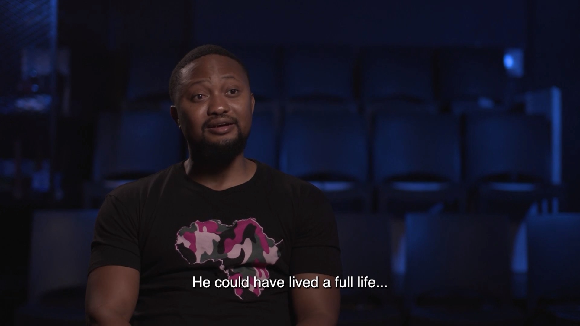 Lindokuhle's friend and AFDA lecturer Musa Shozi in Imibuzo episode 9 on Showmax