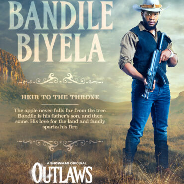 Bandile Biyela in Outlaws on Showmax