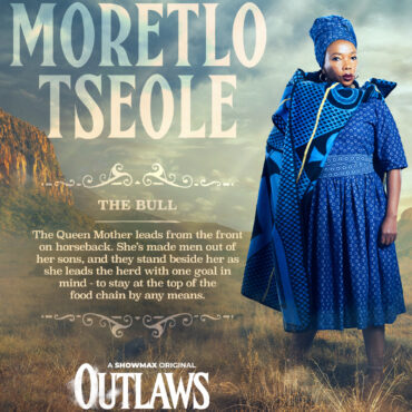 Moretlo Ts'eole in Outlaws on Showmax