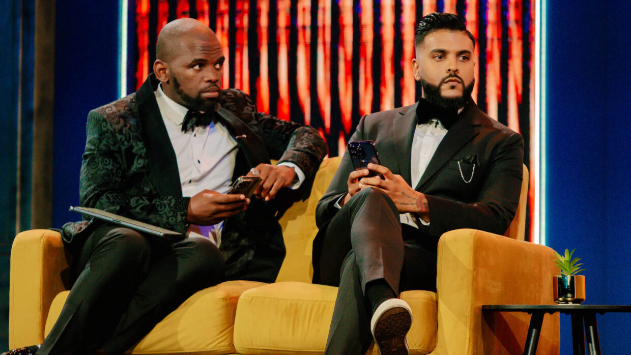Actor Siv Ngesi and TV host Shahan Ramkissoon were part of the roast panel