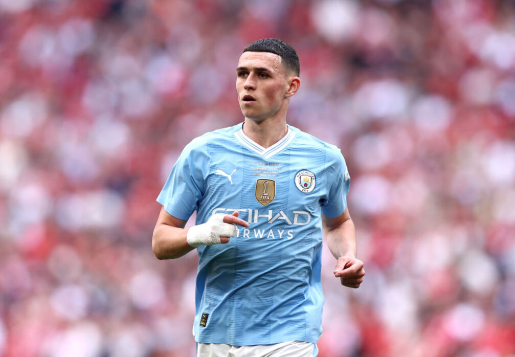 Phil Foden of Manchester City during the Emirates FA Cup Final match between Manchester City and Manchester United live on Showmax Premier League