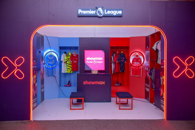 Showmax Premier League pod at Showmax launch