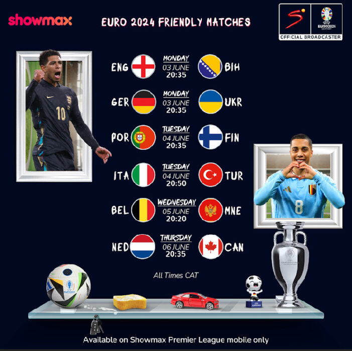 UEFA EURO Friendlies on Showmax Premier League