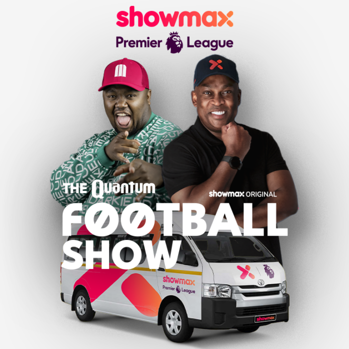 The Quantum Football Show on Showmax with Robert Marawa and Skhumba Hlophe