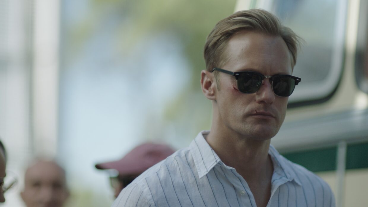 Alexander Skarsgård gets slimy in Infinity Pool