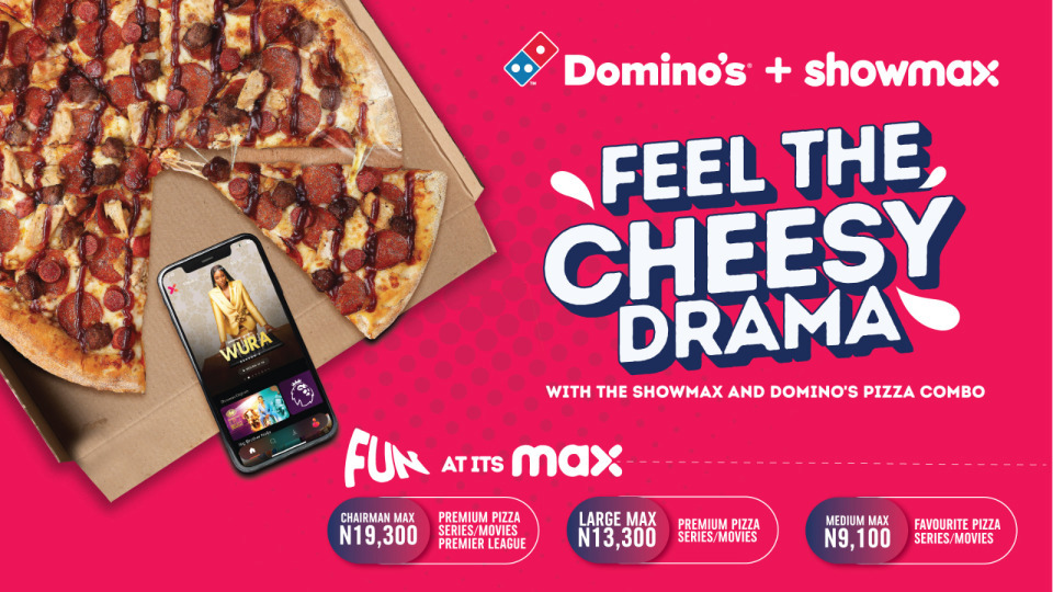 Showmax and Domino's partnership in Nigeria