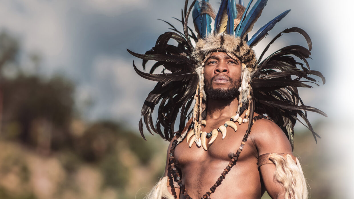 Thembinkosi Mthembu as King Dingiswayo in Shaka iLembe