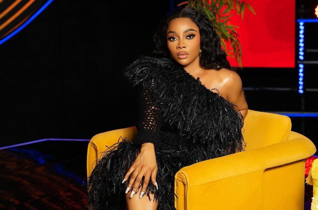 Toke Makinwa for BBNaija S9: The Buzz episode 3