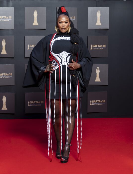 Zikhona Sodlaka at the SAFTAs