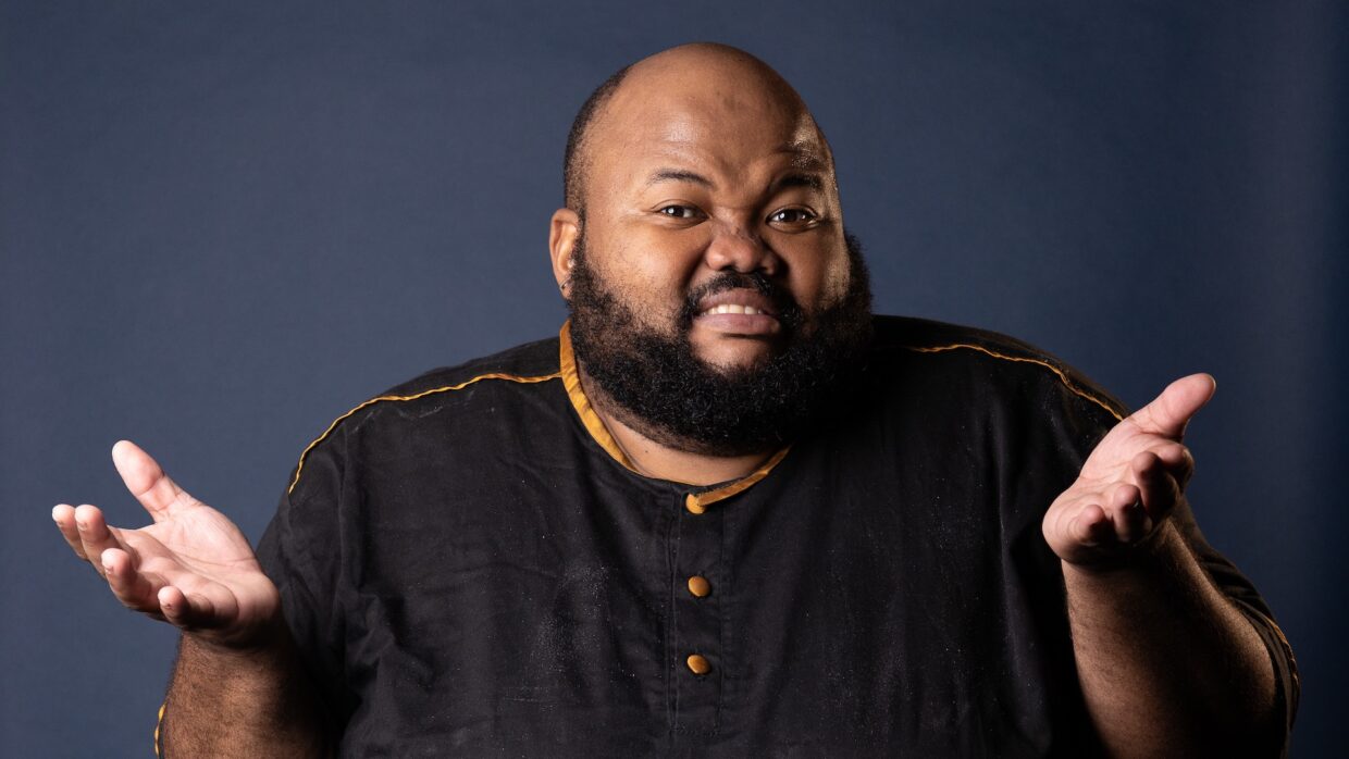 Khanyisa Jam Jam in Laugh Africa Comedy Club on Showmax
